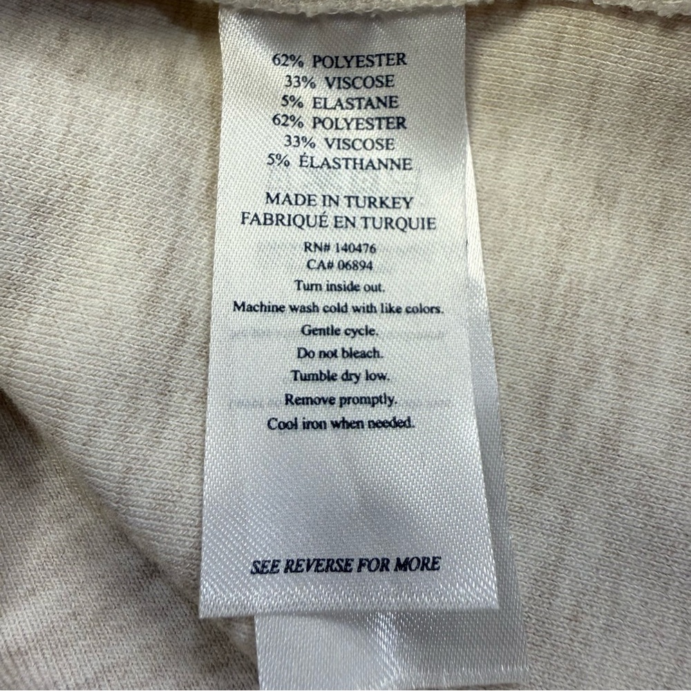 Faherty Legend Sweater Shirt Dress Womens XS Ivory Button Front Pockets NWT - Picture 13 of 14